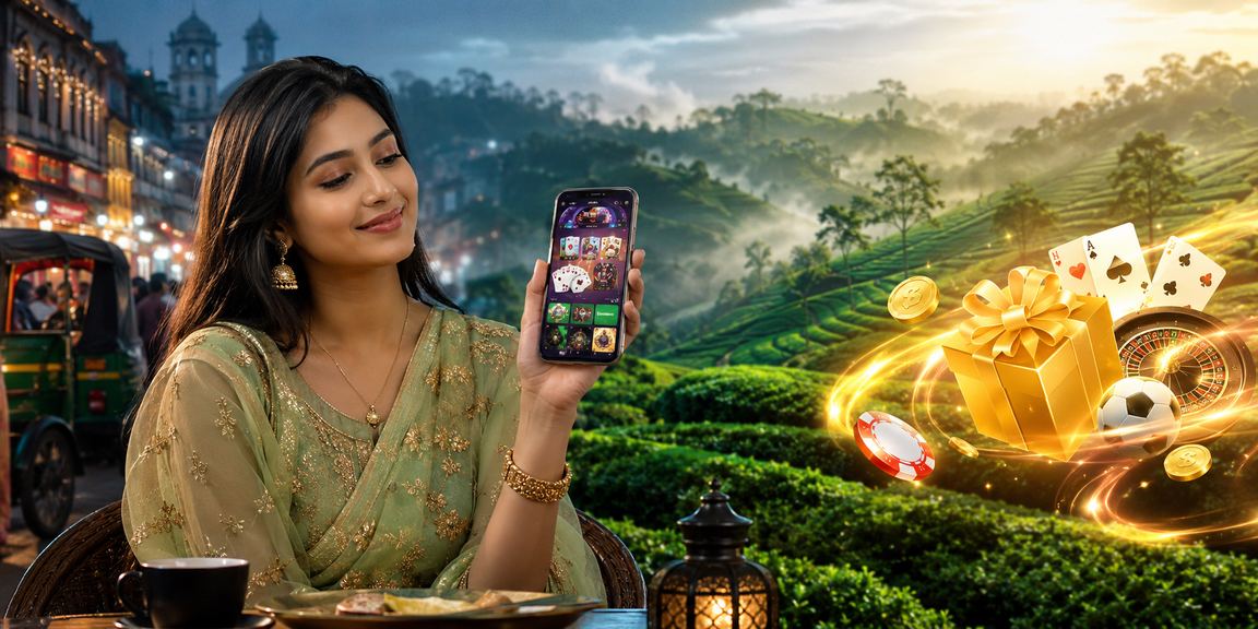 ময়মনসিংহ চা বাগানে মোবাইল ক্যাসিনো অ্যাপ ব্যবহারকারী