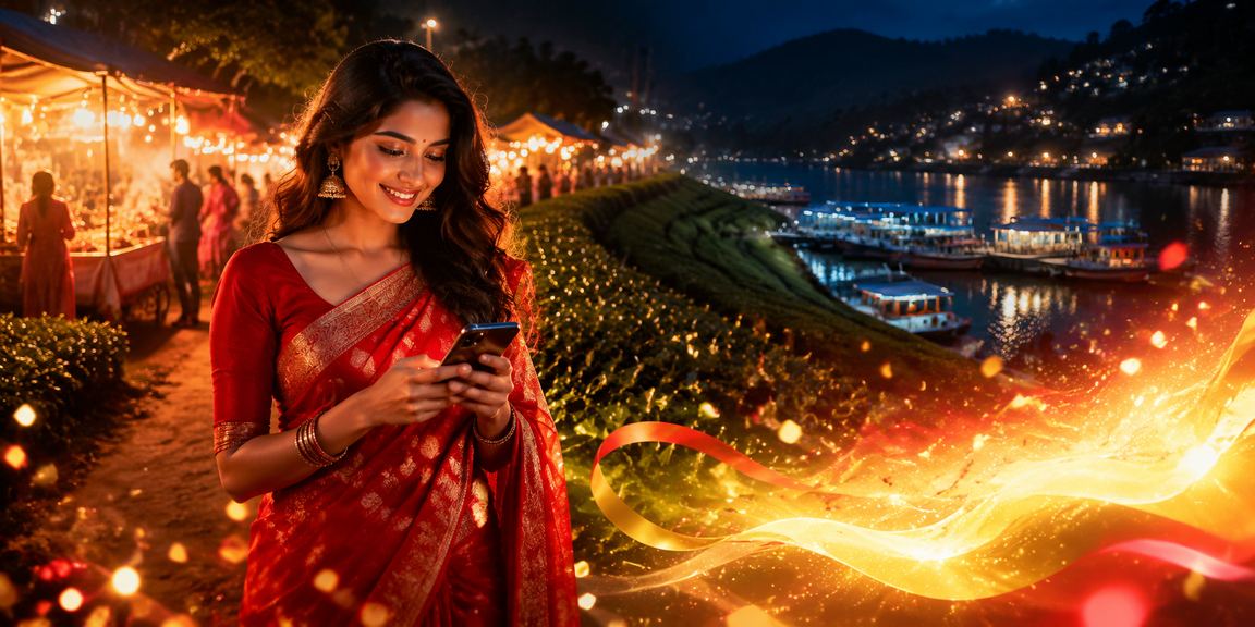 রাঙামাটিতে শাড়ি পরা বাংলাদেশি মডেল ভিআইপি বোনাস সুবিধা উপভোগ করছেন